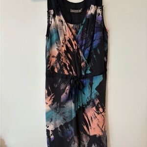 Charlie Jade Abstract Multicolor Dress